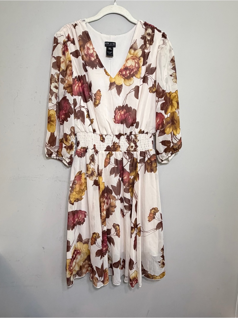 Kate and Lily fall floral dress size 12 petite